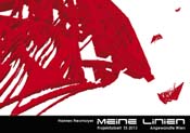 Meine Linien roter Vogel