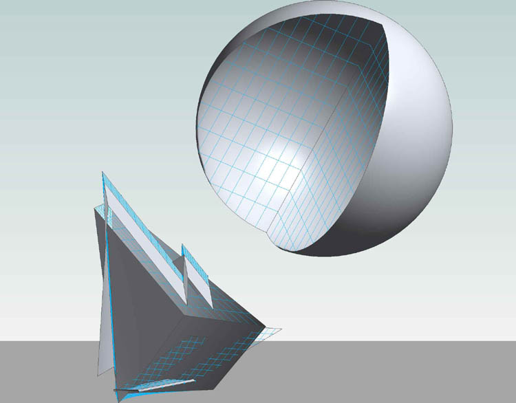 Schöpfer 3 erweiterung horz - 3D-Ansicht - {3D}