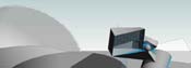 2 Formen mit Hintergrund 01 - 3D-Ansicht - {3D}2