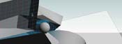 2 Formen mit Hintergrund 01 - 3D-Ansicht - {3D}3